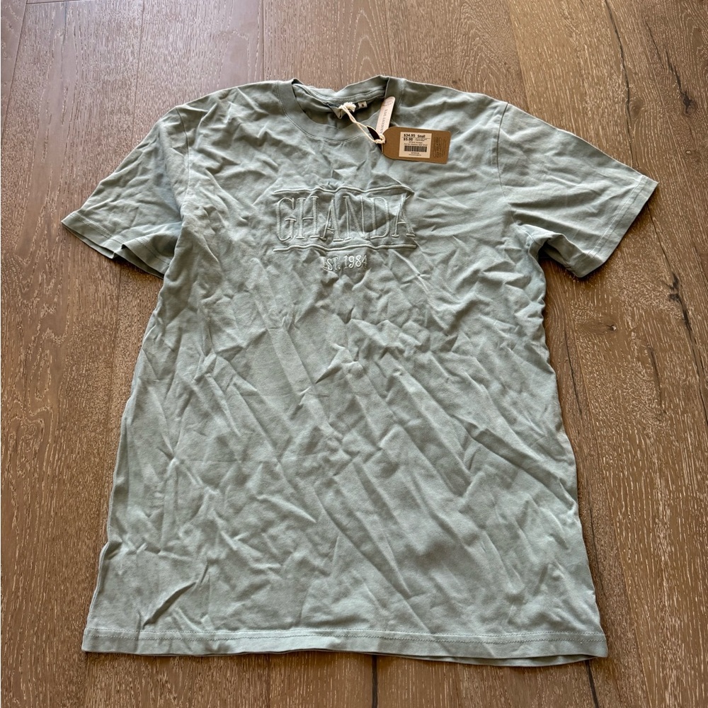 Ghanda Propaganda embroidered tee